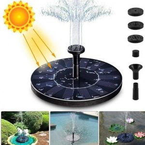 Generic Mini fontaine à eau solaire pour cascade, décoration de jardin à  prix pas cher