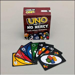  Uno Show'em Jeu de cartes No Mercy -Jeu de Cartes Fun et Stratégique