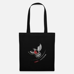 Aigle volant haïda - Terre des Libres- , حقيبة تسوق قماشية 35 × 40 سم - حقيبة اليد