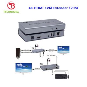 Extender HDMI KVM 120M 4K avec USB avec Audio (Extender 120M KVM HDTV 4K) HDMI+USB+AUDIO