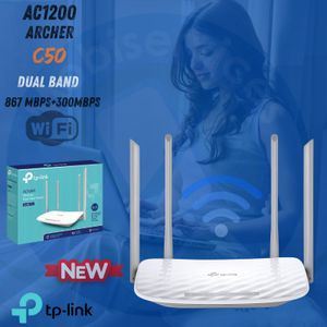 TP-Link Routeur Wi-Fi AC1200 Point d’accès Double Bande Archer C50 – Rapide, Stable et Connecté