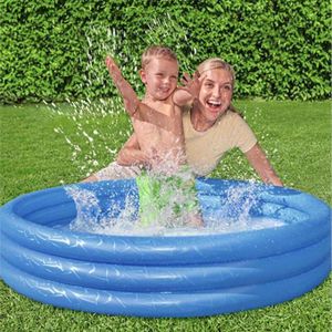 Bestway Piscine Ronde Gonflable 3 Anneaux Couleurs 102 x 25 cm