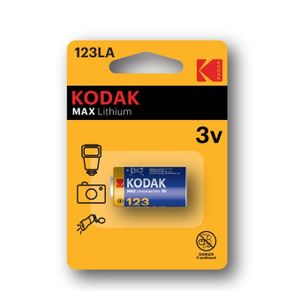 Kodak بطارية بطارية 123LA - بطارية 3V بطارية ليثيوم بطاريات غير قابلة للشحن جميع المعدات