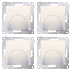 SIMON Sortie de cable - Éclairage d'appoint - 54 - Lot de 4