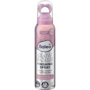 Balea Spray Finition Cheveux Glow & Care – Anti-Frizz, Brillance Intense & Huile de Cameline (150 ml)