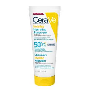 Cerave Lait Solaire Invisible Hydratant SPF50+ Haute Protection Enfant et adulte visage et corps 75ml