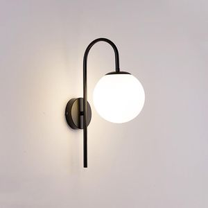 Appliques murales minimalistes couleur Noir E27