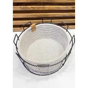 سلة متعددة الاستخدامات للخبز أو الفاكهة سلة تخزين للمطبخ أو الحمام