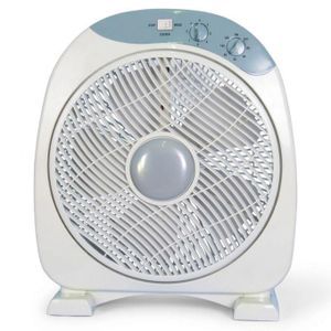 Ventilateur électrique multi-vitesses avec minuterie – Design compact et ventilation puissante