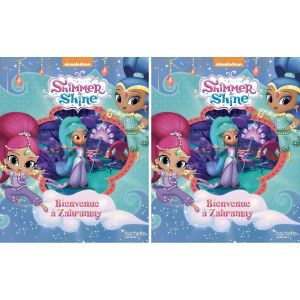 Hachette Jeunesse Livre pour Enfants - Papier Illustré - Aventure Shimmer & Shine à Zahramay - Multicolore