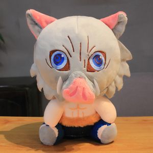 Peluche Anime Kawaii Jouet démon Slayer Dessin animé Figure Manga poupée  Kimetsu Tanjirou Nezuko Cadeaux d'anniversaire Enfants 20cm