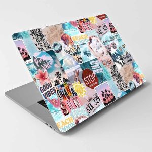 Skin autocollant pour ordinateur et pc portable Aloha Mood - 13 à 17.3" + Kit nettoyage offert