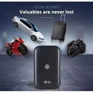 GF-21 Mini traceur GPSs magnétique pour voiture – Écoute à distance, alerte SOS et historique de suivi