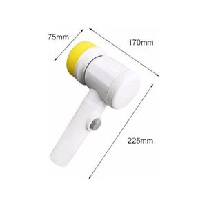 Brosse 3-en-1 : Éponge, Poils et Cachemire pour Tous les Surfaces