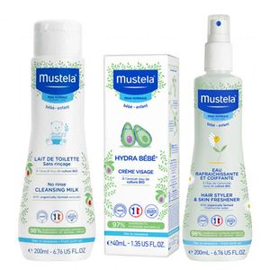 Mustela Pack Pour Bébé Bain et Soin de la Peau à prix pas cher