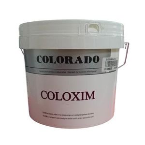 Colorado Coloxim Vernis Transparent Brillant à eau,  pour la protection des peintures décoratives en Intérieur 3L