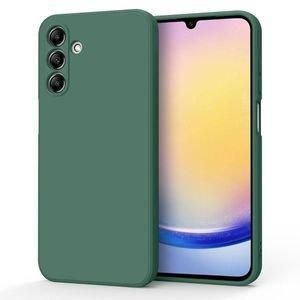 Case Coque Souple Liquid Silicone Samsung Galaxy A25 5G vert – Protection élégante et maniabilité