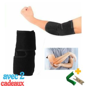 Dualeco Coudiere 1 Pièce, Antidérapant Compression Coudière De