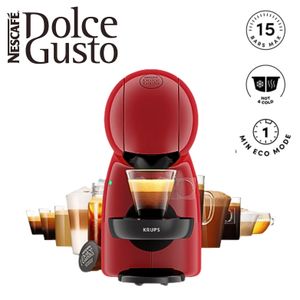 Dolce Gusto  Piccolo XS Rouge Machine à café capsules – Idéale pour maison et bureau