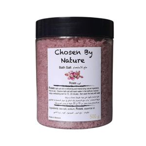 Sels de Bain Artisanaux à la Rose -  Détente & Hydratation - 500g
