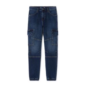 Celio Jean cargo slim coton stretch - DOUBLE STONE -