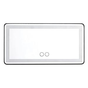 Miroir automobile avec éclairage tactile