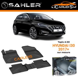 SAHLER حصائر 4.5D مخصصة لسيارة هيونداي i30، عديم الرائحة، مقاوم للماء، غير قابل للانزلاق