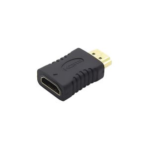 Adaptateur HDMI mâle vers HDMI femelle Résolution 4K @ 60Hz Full HD 1080p Connecteurs dorés