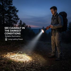 La lampe torche ultra-puissante qui ne vous lâche jamais
