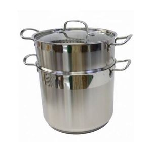 Pandiani Couscoussier 14L Inoxydable – 26Cm.