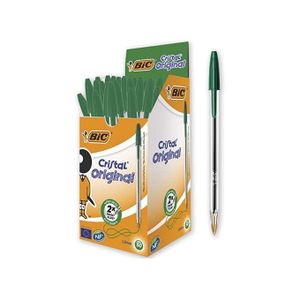 BIC ® paquet de 50 stylos - vert