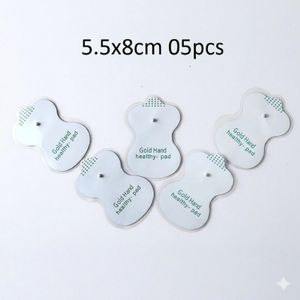 05x Électrodes de Remplacement Auto-Adhésives pour Stimulateur musculaire électrique physiothérapie des méridiens