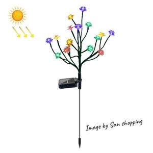 Lampes solaires étanches pour arbres et jardins, idéales pour la cour, la terrasse, la pelouse, les allées et l'aménagement paysager