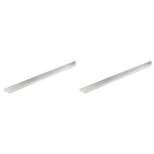 Profilé d'encadrement - Aluminium Anodisé - Finition et protection - Argent 1000x18 mm