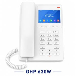 Grandstream COMPACT HOTEL PHONE IP WIFI  2 COMPTES SIP / 2 LIGNES  GHP630W
