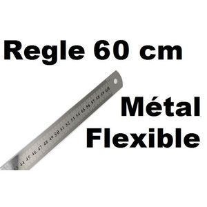 Règlet flexible en acier, reglet de mesure flexible pas cher