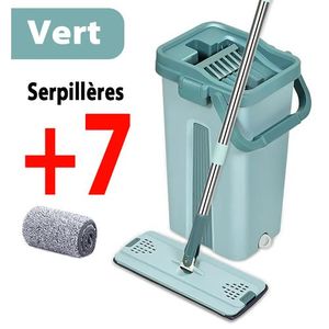 ممسحة ذاتية التنظيف مع دلو - سطل معاه 7 جفافات - مساحة للأرضيات