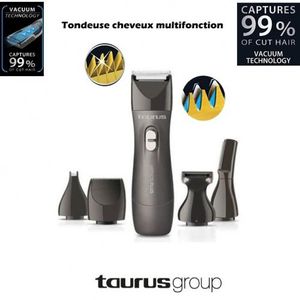 Taurus Mithos Avant Tondeuse à cheveux, barbe & traçage 4 peignes + brosse  + lubrifiant à prix pas cher