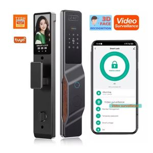 Serrure intelligente avec identification faciale et videosurveillance