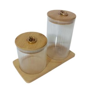 Un Trio de Contenants Design pour un Rangement Organisé