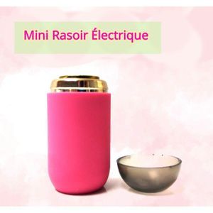 Mini rasoir électrique portable USB idéal pour voyage avec design compact et résultat précis et rapide