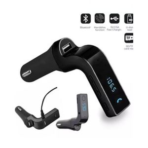 Car G7 Transmetteur Bluetooth pour voiture / Lecteur Musique MP3 SD USB /  Chargeur noir à prix pas cher