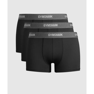 Gymshark Sports Tech Boxer 3PK Black