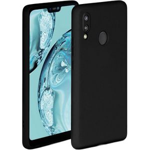 Coque Silicone pour Huawei P20 Lite noir 
