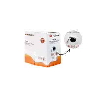 Hikvision Bobine Câble Réseau  CAT6 UTP GRIS 305M