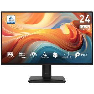 Msi Moniteur PRO MP243 E14 24” IPS Full HD 144Hz – Écran Professionnel Ultra Fluide