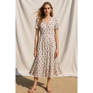 Marwa Robe Longue Imprimée