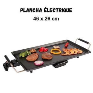 Planche de cuisson 46x26cm, barbecue Électrique, grill 2000W