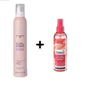 Byphasse MOUSSE BOUCLES 300ML + Spray de protection (200ml.)