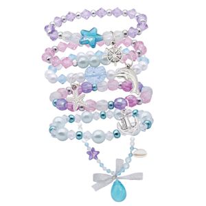 Valise de création de bijoux  670 pièces - Kit complet de perles colorées à porter pour fabriquer colliers et bracelets - Coffret loisirs créatifs transportable pour enfant - Jeu manuel et artistique - Idée cadeau bricolage mode, design et fun